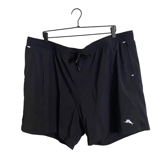 Tommy Bahama Swim Tommy Bahama Island Active Black Swim Trunks 2xlb